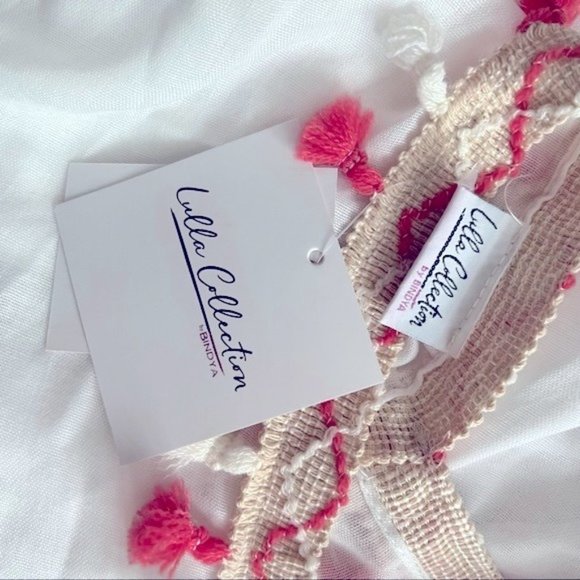 Lulla by Bindya Swim Cover Up White One Size NWT - Picture 5 of 7